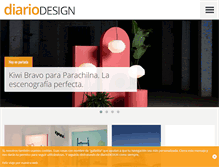 Tablet Screenshot of diariodesign.com
